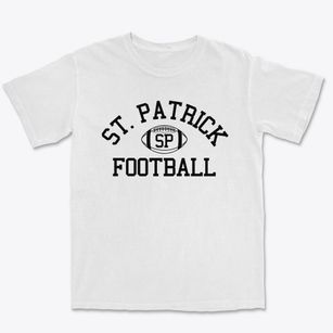 Saint Patrick School Classic Football Premium Heavyweight T-shirt