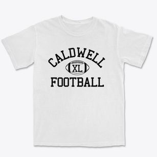 Caldwell County Area Vocational Center Classic Football Premium Heavyweight T-shirt