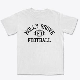 Holly Grove High School Classic Football Premium Heavyweight T-shirt