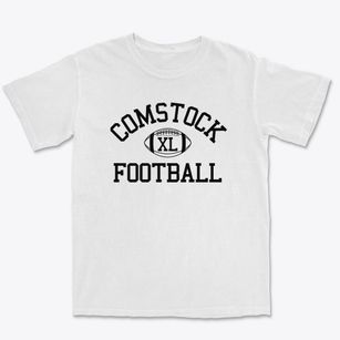 Comstock High School Classic Football Premium Heavyweight T-shirt