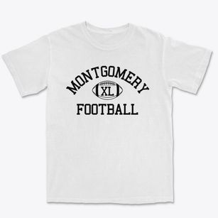Montgomery High School Classic Football Premium Heavyweight T-shirt