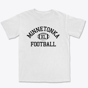 Minnetonka High School Classic Football Premium Heavyweight T-shirt