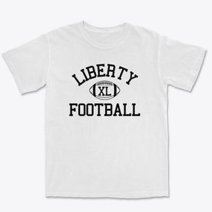 Liberty Junior High School Classic Football Premium Heavyweight T-shirt