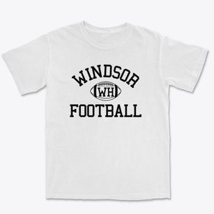 Windsor High School Classic Football Premium Heavyweight T-shirt
