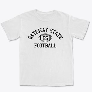 Gateway State School Classic Football Premium Heavyweight T-shirt