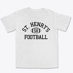 Saint Henry's School Classic Football Premium Heavyweight T-shirt