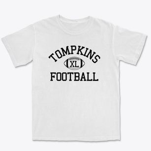 Tompkins Childrens Center Classic Football Premium Heavyweight T-shirt
