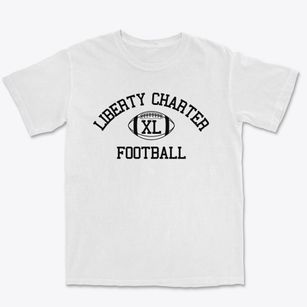 Liberty Charter High School Classic Football Premium Heavyweight T-shirt