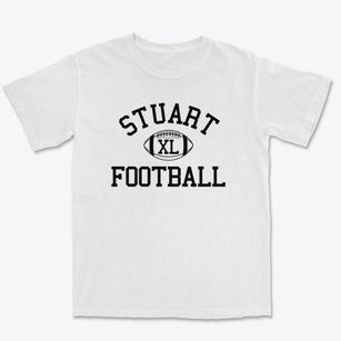 Stuart School Classic Football Premium Heavyweight T-shirt