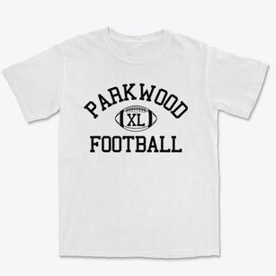 Parkwood High School Classic Football Premium Heavyweight T-shirt