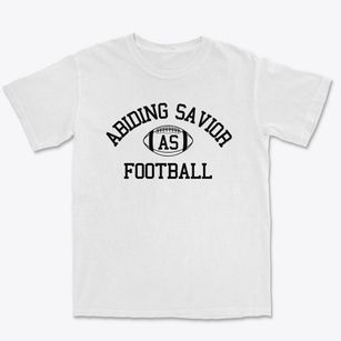 Abiding Savior Lutheran School Classic Football Premium Heavyweight T-shirt