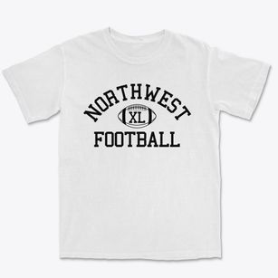 Northwest Intermediate School Classic Football Premium Heavyweight T-shirt