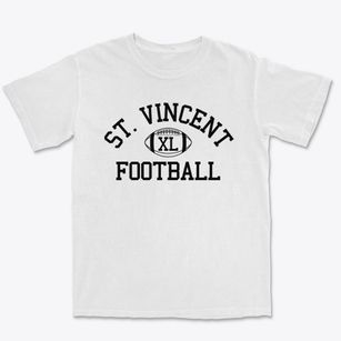 Saint Vincent De Paul School Classic Football Premium Heavyweight T-shirt