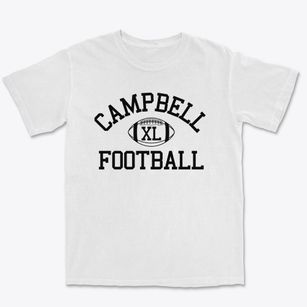 Campbell High School Classic Football Premium Heavyweight T-shirt