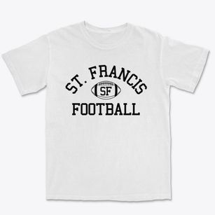 Saint Francis Of Assisi School Classic Football Premium Heavyweight T-shirt