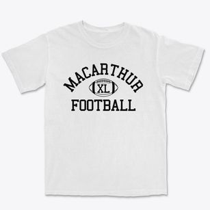 Macarthur High School Classic Football Premium Heavyweight T-shirt