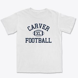 Carver Early Childhood Center Classic Football Premium Heavyweight T-shirt