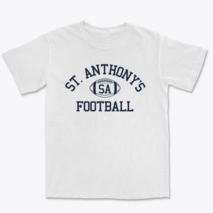 Saint Anthony's School Classic Football Premium Heavyweight T-shirt
