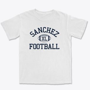 Sanchez High School Classic Football Premium Heavyweight T-shirt