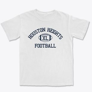 Houston Heights Classic Football Premium Heavyweight T-shirt