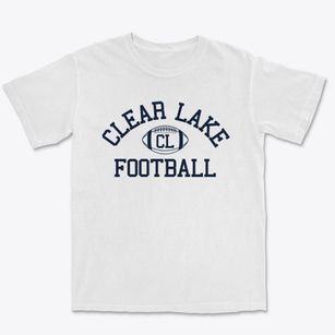 Clear Lake High School Classic Football Premium Heavyweight T-shirt