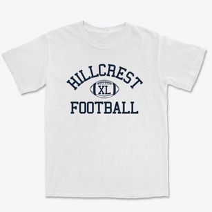 Hillcrest Junior High School Classic Football Premium Heavyweight T-shirt