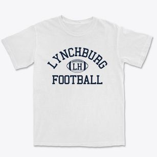 Lynchburg Homeschool Classic Football Premium Heavyweight T-shirt