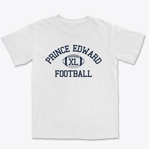 Prince Edward County High School Classic Football Premium Heavyweight T-shirt