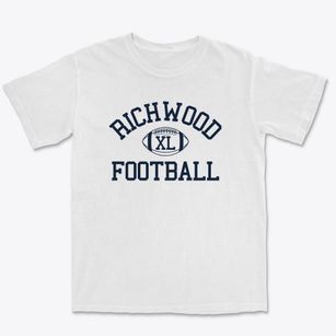 Richwood High School Classic Football Premium Heavyweight T-shirt