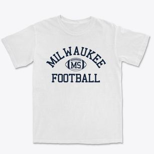 Milwaukee Montessori School Classic Football Premium Heavyweight T-shirt