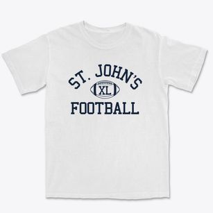Saint John's Lutheran School Classic Football Premium Heavyweight T-shirt