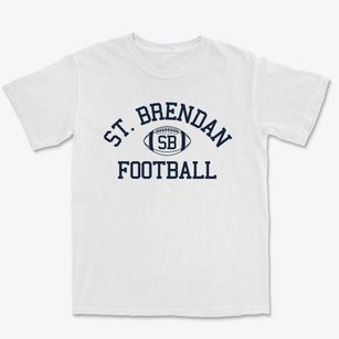 Saint Brendan School Classic Football Premium Heavyweight T-shirt
