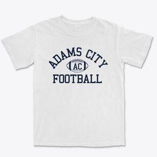 Adams City Baptist School Classic Football Premium Heavyweight T-shirt