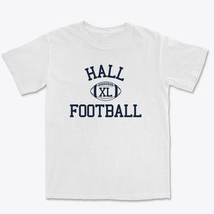 Hall High School Classic Football Premium Heavyweight T-shirt