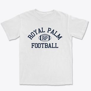 Royal Palm Exceptional Center Classic Football Premium Heavyweight T-shirt