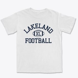 Lakeland Christian School Classic Football Premium Heavyweight T-shirt