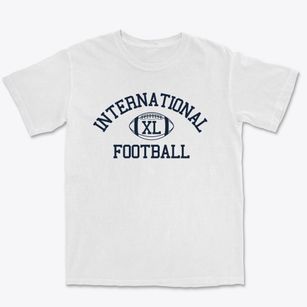 International School Of Broward Classic Football Premium Heavyweight T-shirt