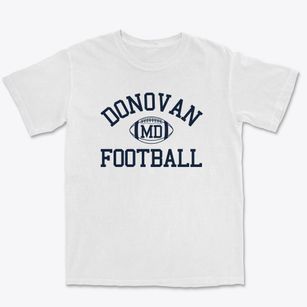 Monsignor Donovan Catholic High School Classic Football Premium Heavyweight T-shirt