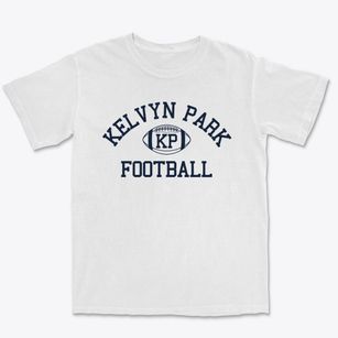 Kelvyn Park High School Classic Football Premium Heavyweight T-shirt