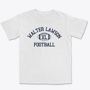 Walter Lawson Children's Home Classic Football Premium Heavyweight T-shirt