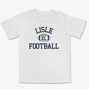 Lisle Senior High School Classic Football Premium Heavyweight T-shirt