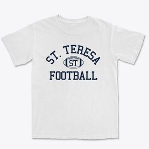 Saint Teresa Catholic School Classic Football Premium Heavyweight T-shirt