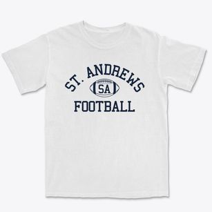 Saint Andrews Lutheran School Classic Football Premium Heavyweight T-shirt