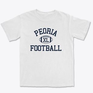 Peoria Developmental Center Classic Football Premium Heavyweight T-shirt