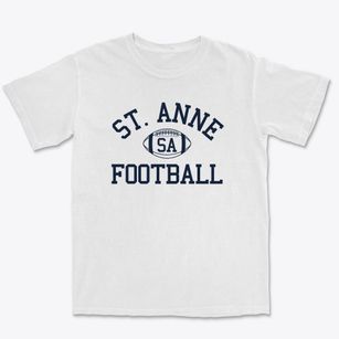 Saint Anne School Classic Football Premium Heavyweight T-shirt