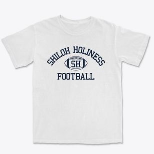 Shiloh Holiness Christian School Classic Football Premium Heavyweight T-shirt