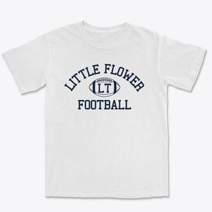 Little Flower Catholic School Classic Football Premium Heavyweight T-shirt