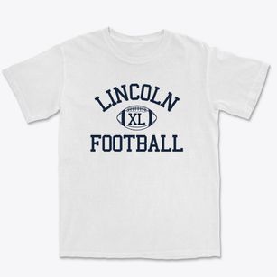 Lincoln School Classic Football Premium Heavyweight T-shirt