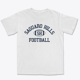 Saguaro Hills Christian School Classic Football Premium Heavyweight T-shirt