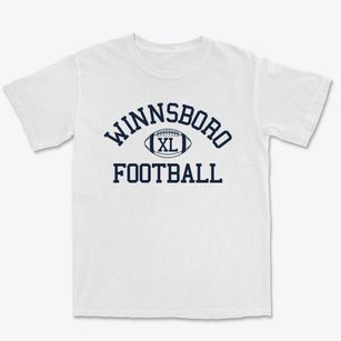 Winnsboro High School Classic Football Premium Heavyweight T-shirt
